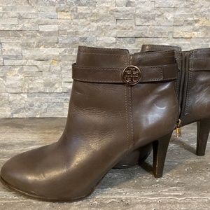 Tory Burch Beige Booties - Bristol High Heel Size 11